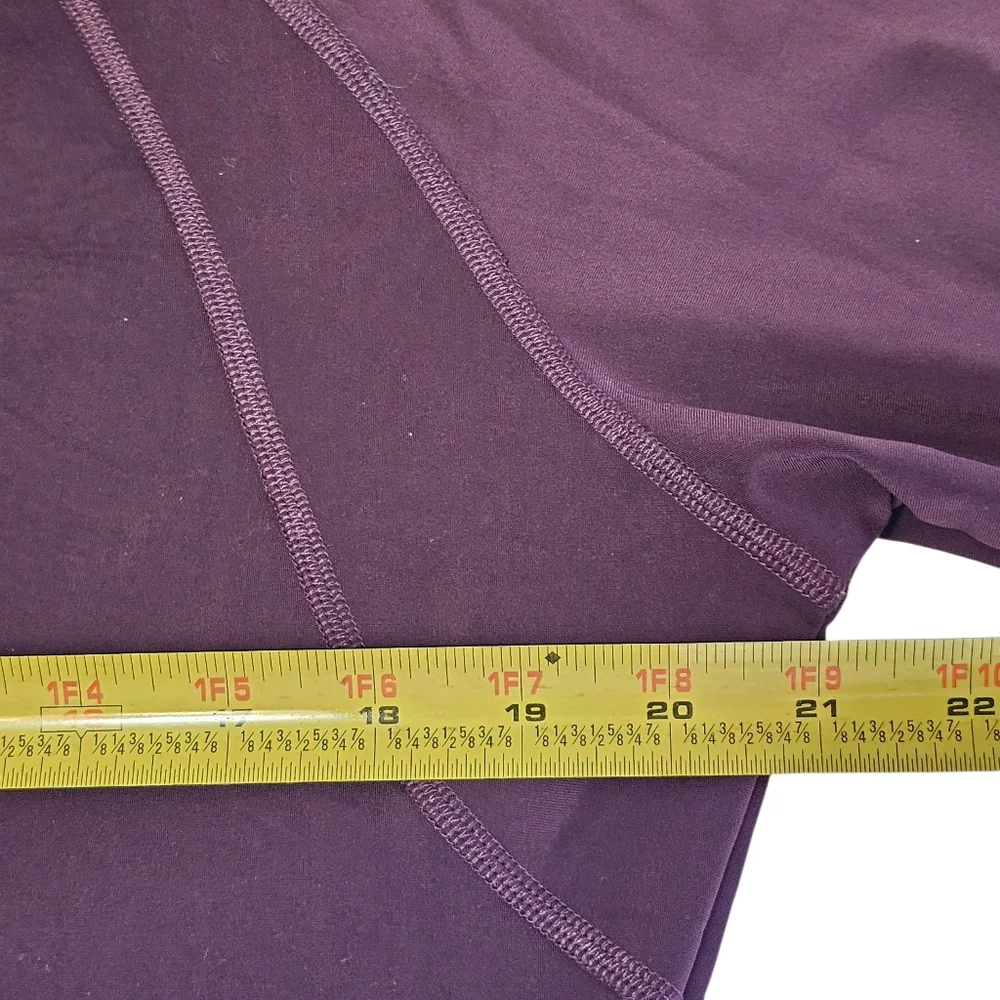 Title Nine Dress Size L Purple Pink Long Sleeve Hooded Activewear Athleisure